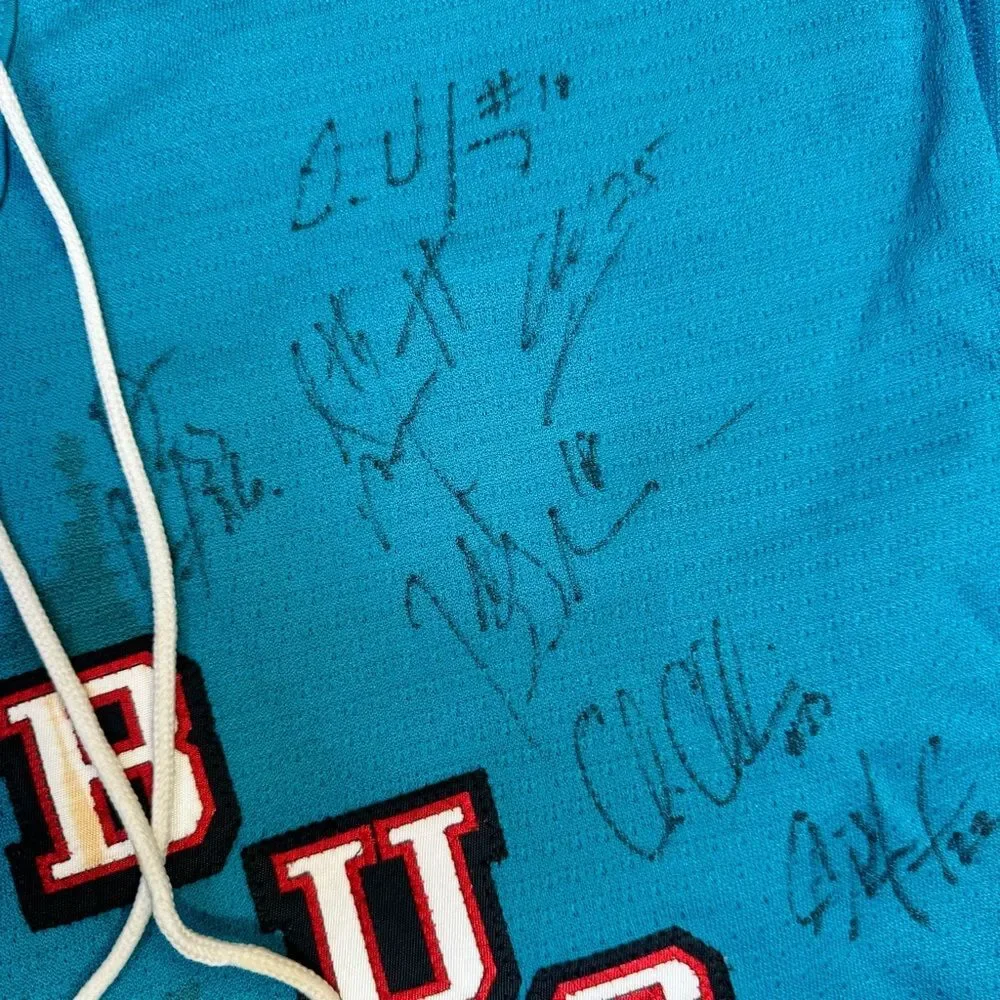 Vintage Bossier Shreveport Mudbugs CHL Team-Signed Jersey - Youth L/XL, SP Brand